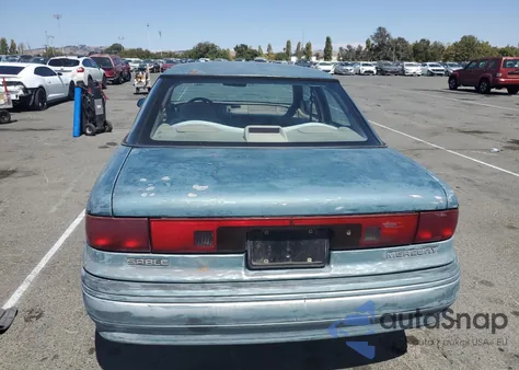 1993 Mercury Sable Gs from USA, damaged, VIN 1MELM5042PG662681